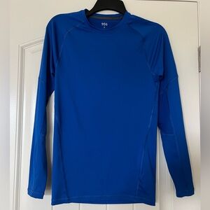 DSG Compression Long Sleeve - blue - women’s small